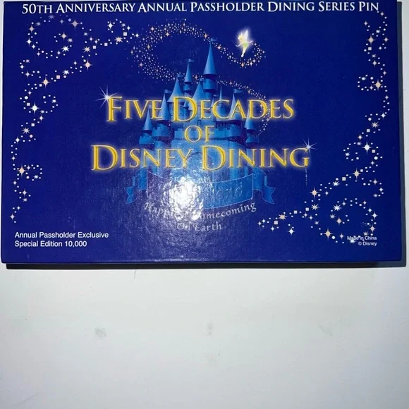 2005 Disneyland 50th Anniversary Passholder Dining Series Pin Brand NewOpened - Picture 12 of 12